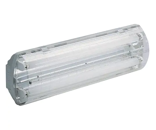 Beghelli Illumina® BS100 Series Vapor-Tight Light, Polycarbonate, 120 V