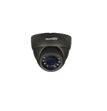 Northern HDDWMIR 1080p Outdoor IR Eyeball Camera, Day/Night, Full HD, 12 Volt DC, Aluminum, Gray