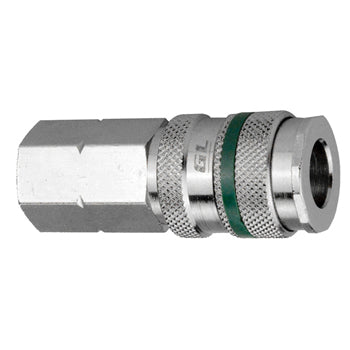 1/4" Premium High-Flow CEJN Coupler With Male Pipe (NPT) Thread