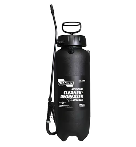 Chapin 22360XP Industrial Viton Cleaner & Degreaser Sprayer, 3 Gal. (11.36 L), Plastic/Polyethylene, 18" Wand