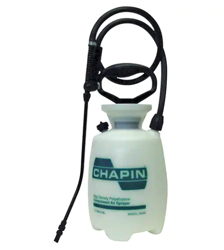 Chapin 2609E Industrial Janitorial/Sanitation Sprayers, 2 Gal. (7.6 L), Plastic, 12" Wand