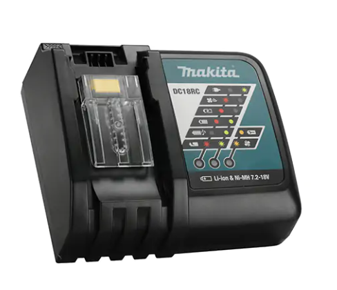 Makita DC18RC Battery Charger, 18 V, Lithium-Ion