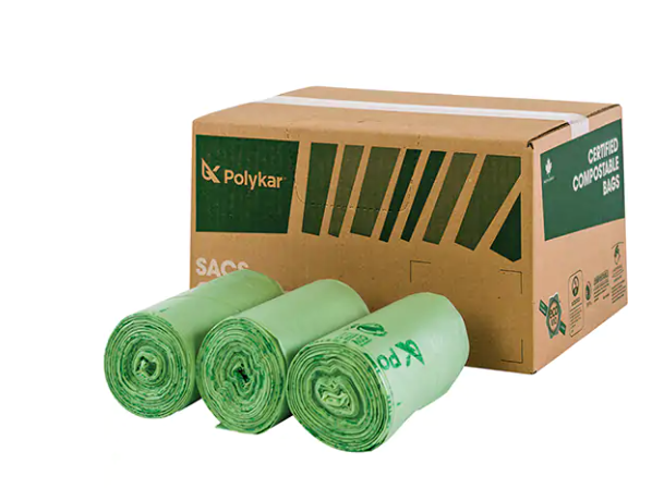 Certified Compostable Bags (200/Pack)