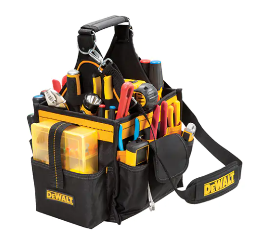 Dewalt DG5582 11" Electrician/Maintenance Tool Carrier, Polyester, 23 Pockets, Black