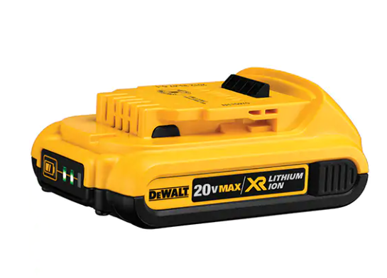 Dewalt DCB203 20V Max* Compact XR Battery Pack, Lithium-Ion, 20V, 2A
