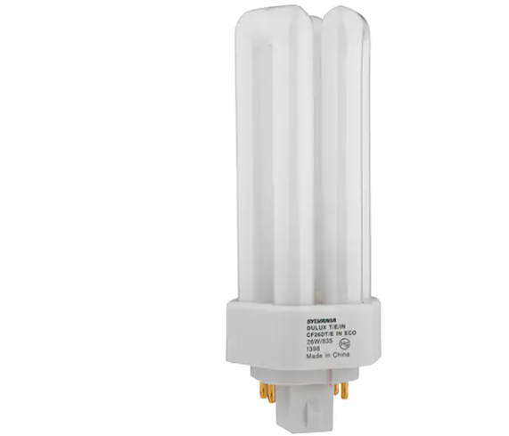 Sylvania DULUX® D/E/IN Amalgam Triple-Tube Compact Fluorescent Lamp (Min Ord: 10)