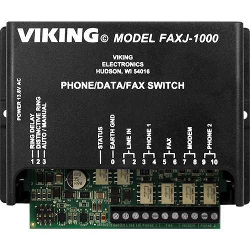 Viking FAXJ1000 Phone/Data/Fax Switch