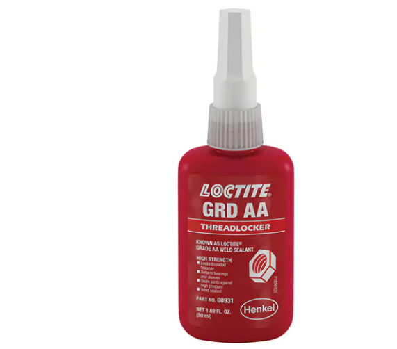 Loctite Grade AA Threadlocker, Green, Wicking Grade, 50 ml, Bottle