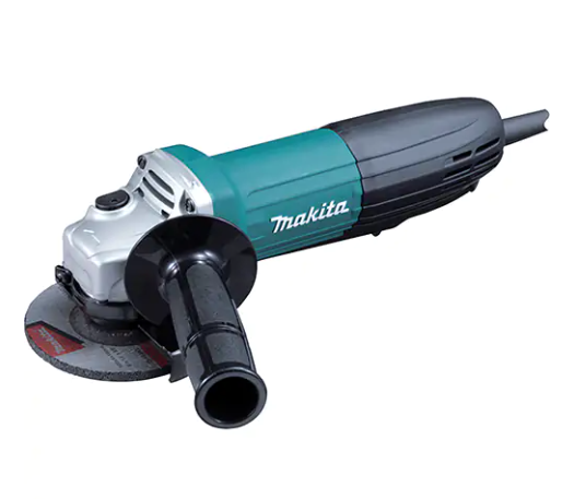 Makita GA4534 Paddle Switch Angle Grinder With AC/DC Switch, 4-1/2", 120 V, 6 A, 11000 RPM