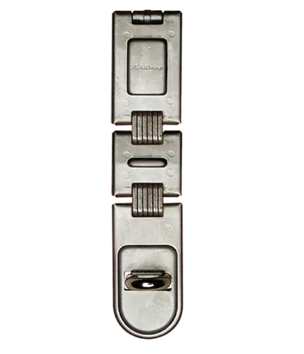 Hinged Security Hasps, Silver (Min Ord: 6)