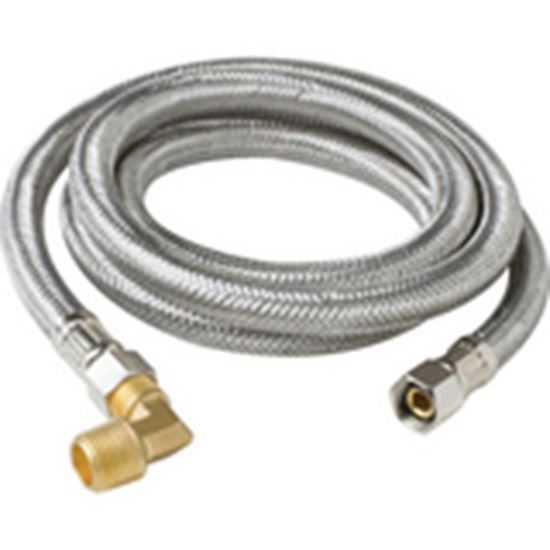 Proflo PFX146350 Stainless Steel Diswasher Hose 48" With Elbow