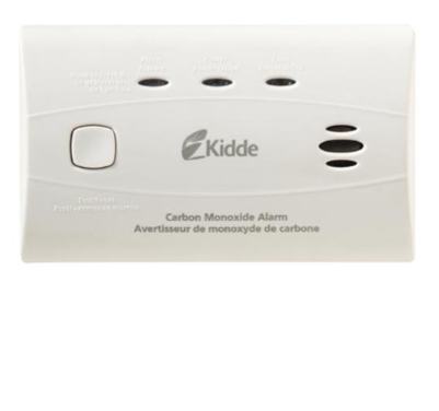 Kidde C3010-CA 10-Year Sealed Lithium Battery Operated Carbon Monoxide Alarm