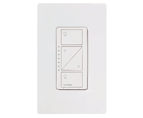 Lutron PD-6WCL-WH-C Caseta Smart Dimmer Switch, White