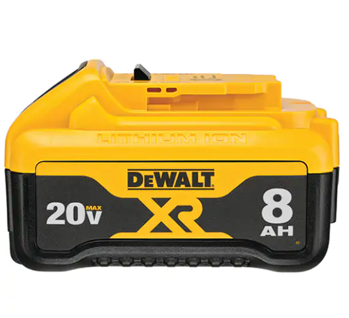 Dewalt DCB208 Max XR® Battery, Lithium-Ion, 20 V, 8 Ah