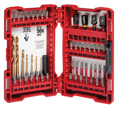 Milwaukee 48-32-4013 SHOCKWAVE Impact Duty Drill & Drive Set (50 Pieces)