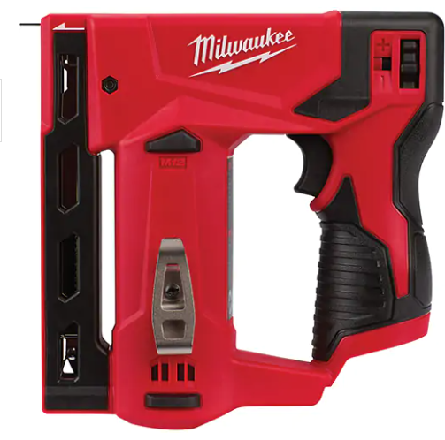 Milwaukee 2447-20 M12™ Crown Stapler, 1/4" - 9/16" Staples
