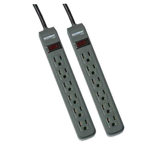 Minuteman MMS362P 6-Outlet Surge Protector (2 Pack)