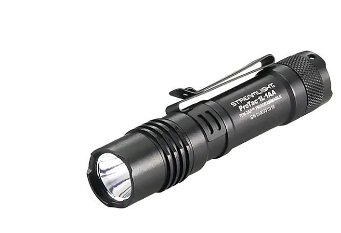 ProTac® Dual Fuel Carry Light, LED, 350 Lumens, AA/CR123A Batteries (Min Ord: 2)
