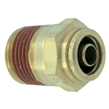 1/4" Air Brake Push-To-Connect 3/8" Male Pipe (NPT) Connector