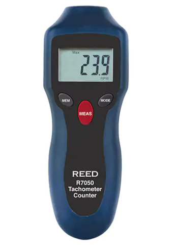 Reed Instruments R7050 Compact Photo Tachometer, Photo (Non Contact)