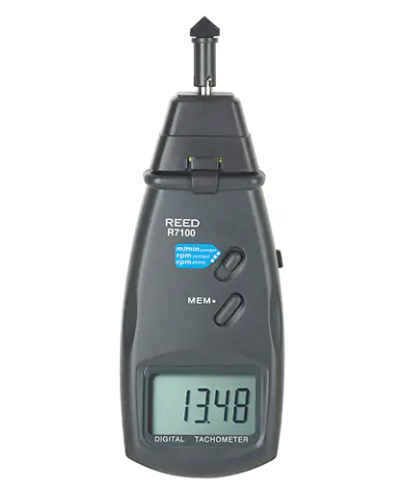 Reed Instruments R7100 Tachometers, Contact