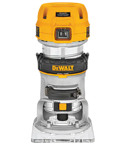 Dewalt DWP611 Compact Router, Max Torque, Variable Speed, 1-1/4-HP
