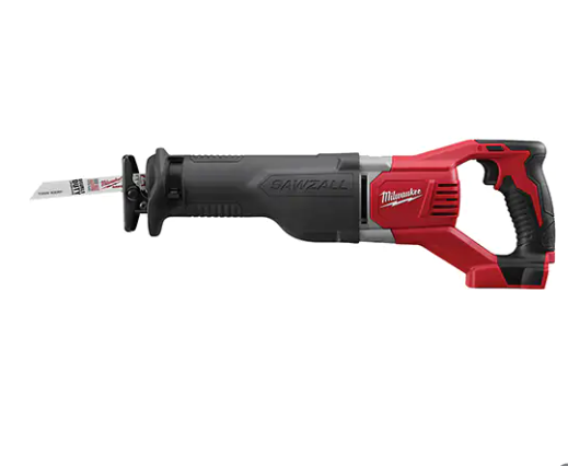 Milwaukee 2621-20 M18™ Sawzall® Reciprocating Saw (Tool Only), 18 V, Lithium-Ion Battery, 0-3000 SPM
