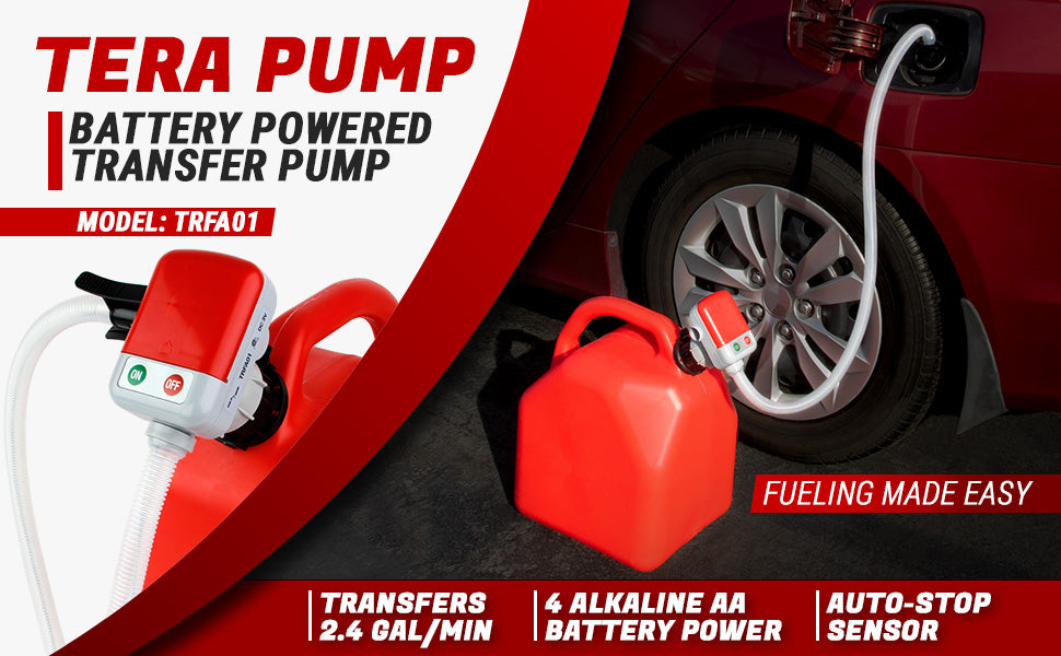 Tera Pump Battery Powered Fuel Transfer Pump (Can Not Included)