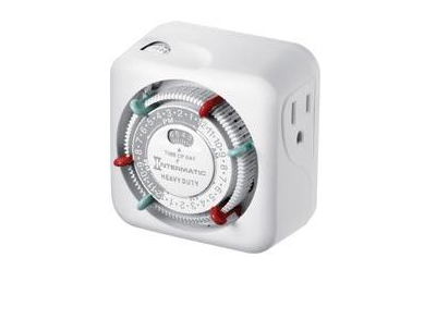 Intermatic TN311 Heavy-Duty 24 Hour Indoor Mechanical Plug-In Timer ...