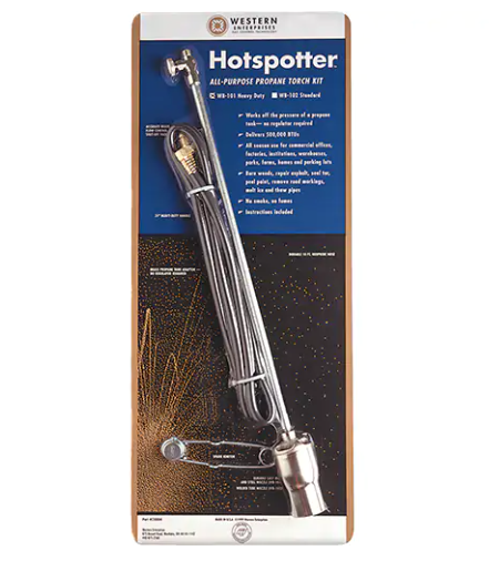 Western Enterprises WB-101 Hotspotter All-Purpose Propane Heavy-Duty Torch Kit